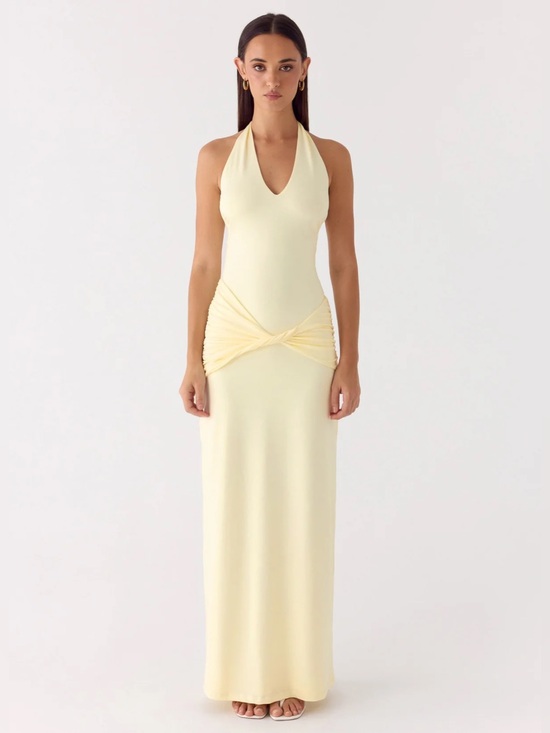 Peppermayo Dresses & Skirts - Peppermayo Maribelle Maxi Dress in Lemon - Size 6